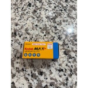 Kodak Max Versatility 400 Film 24 Exposures Exp 11/2005